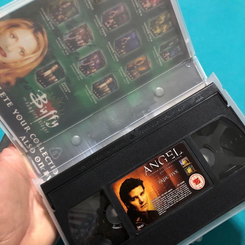 Angel Season 5 VHS tapes 4-6 used from Buffy the Vampire Slayer