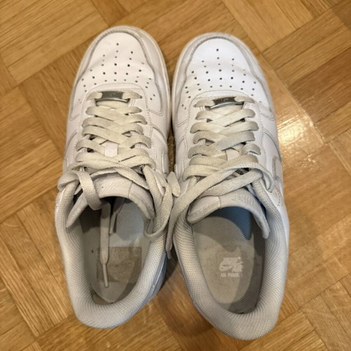 Nike Air Force 1 sneakers used, size 40.5, white