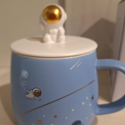 Mug with lid 380 ml new