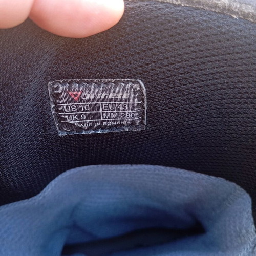 Μπότες μηχανής Dainese νούμερο 43 σαν καινούργιες