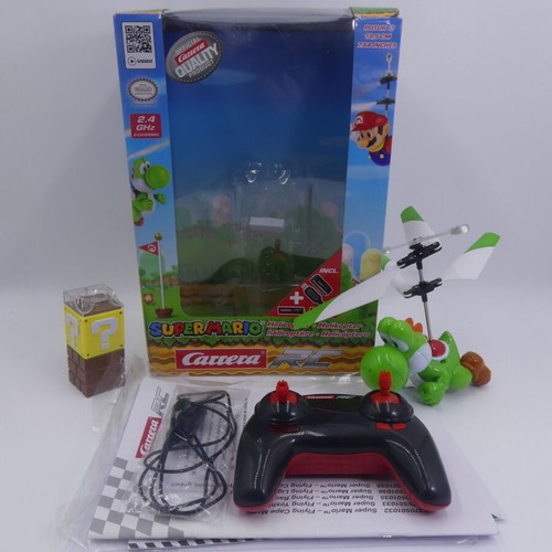 Carrera RC Super Mario Helicopter Drone Toy broken, needs repair