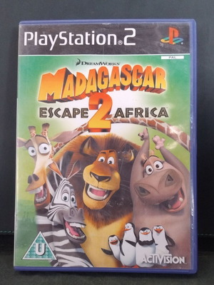 Madagascar Escape 2 Africa PS2 game used, action