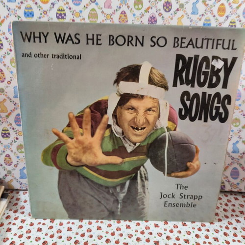 The Jock Strapp Ensemble Rugby Songs vinyl record used