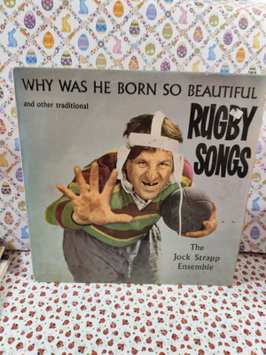 The Jock Strapp Ensemble Rugby Songs vinyl record used
