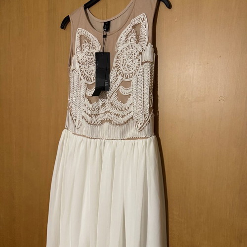 Airy dress new, broken white, size L/40/12