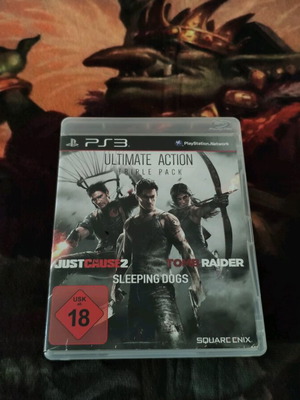 PS3 Ultimate Action Triple Pack like new