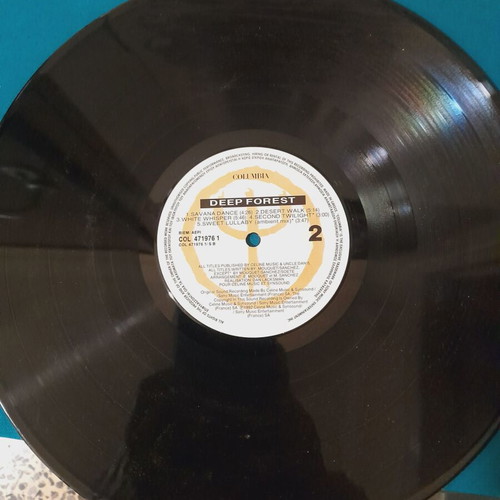 Deep Forest vinyl like new, rock genre