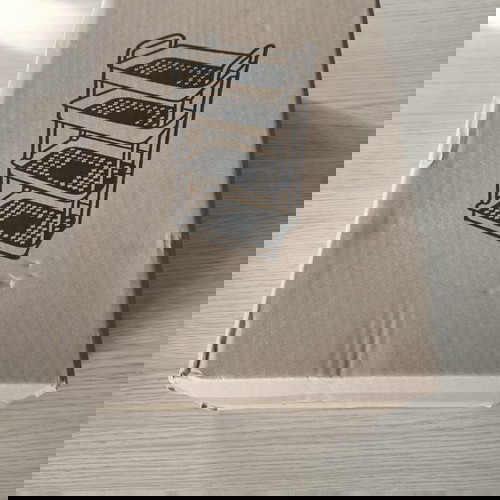 Πολυχρηστικό Καλάθι Χρηστικότητας με Ρόδες.Μαυρο.