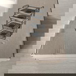  Πολυχρηστικό Καλάθι Χρηστικότητας με Ρόδες.Μαυρο.