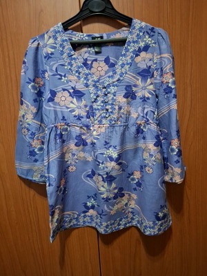H&M Cotton Shirt Blue Like New, Size S