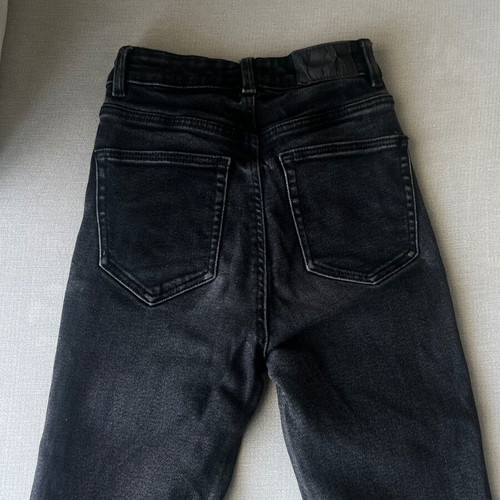 Zara skinny τζιν μαύρο, ψηλομέσο, σαν καινούργιο, μέγεθος XS