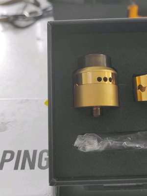 Coilturd An RDA για Vaping 24mm μεταχειρισμένο, έκδοση χρυσή