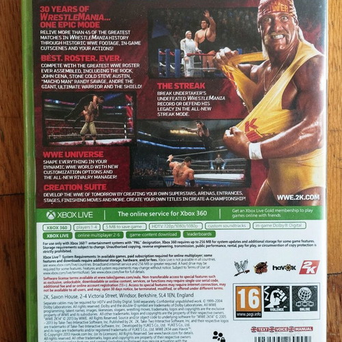 Xbox 360 W2K14 used