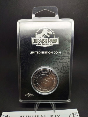 Jurassic Park Limited Edition Coin like new