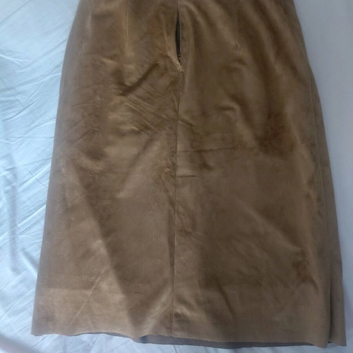 Castor skirt handmade like new, brown, sizes S and M