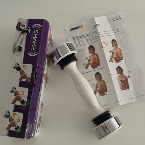 Shake Weight 2.5 lbs gym dumbbell like new with box