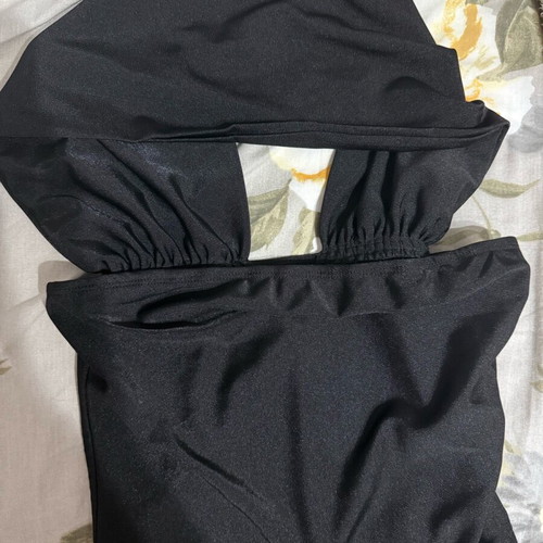Strapless top Shein new, black, size S