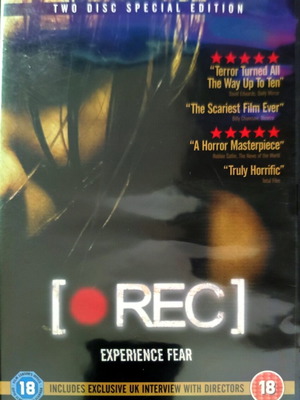 DVD REC μεταχειρισμένο, ταινία τρόμου με αγγλικούς υπότιτλους, special edition 2 δίσκων
