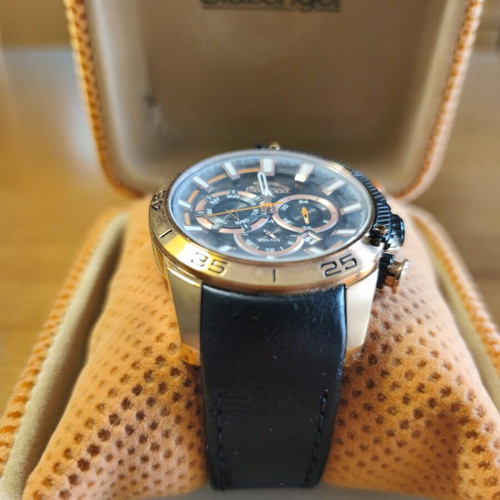 Slazenger SL.27.1335.2.02 wristwatch men's new with orange details