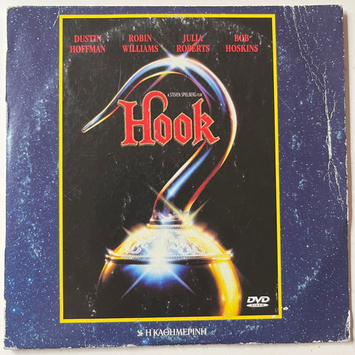 Hook DVD used with subtitles, action fantasy comedy
