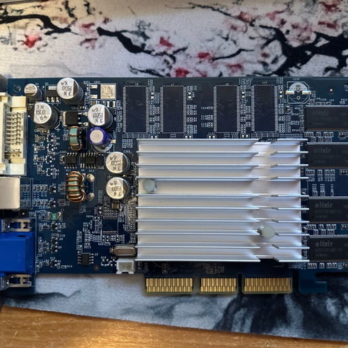 AGP A-bit Silduro FX 5200 DT graphics card used, 128MB VRAM