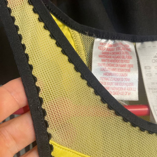 Adidas mini dress for girl 12 years yellow used