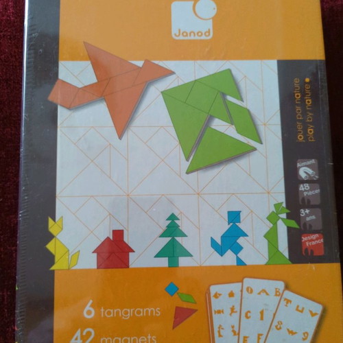 Magnetic Tangram new in case