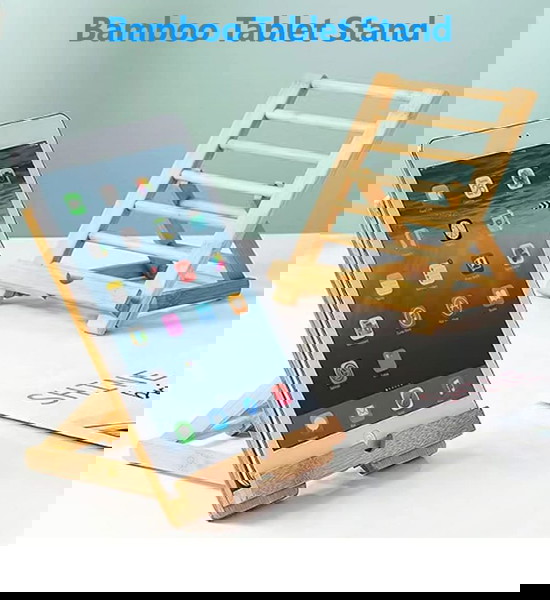 Στήριξη για tablet από μπαμπού