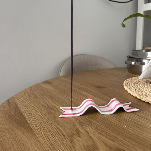 Incense holder ceramic with incense sticks gift, new