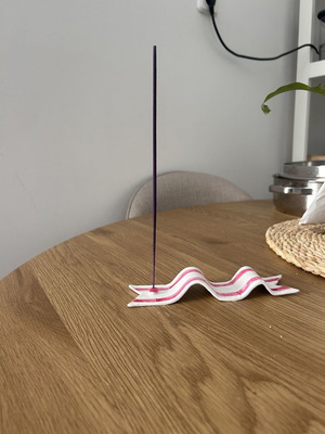 Incense holder ceramic with incense sticks gift, new