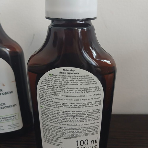 Intensive Hair Therapy with Burdock Oil by Elfa Pharm, new, 2x100ml
