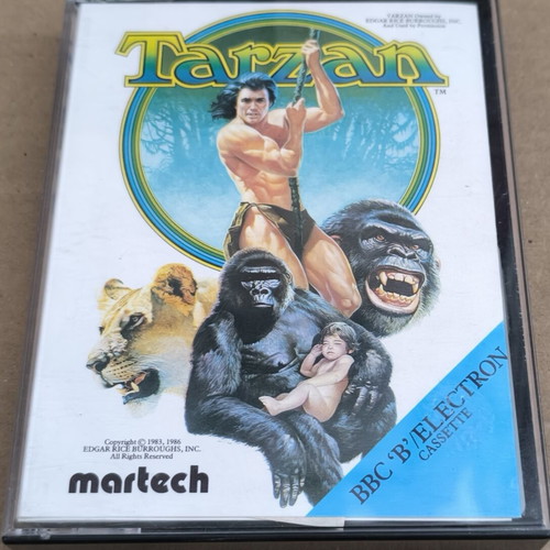 Tarzan (Martech) BBC Micro cassette like new, complete in box