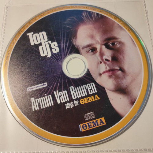 Top Dj's 3 Armin Van Buuren CD used, electronic music