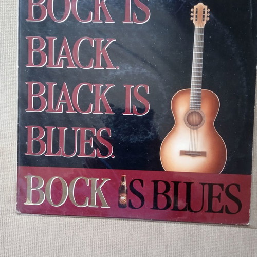 Bock Is Black Black Is Blues LP used, blues