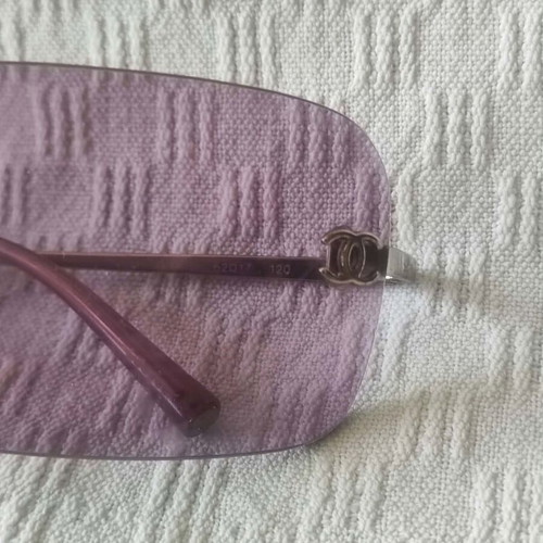 Chanel sunglasses set of 2 like new, tortoise shell and unisex purple lenses