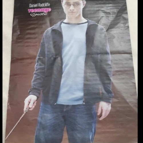 Double-sided poster Queen and Daniel Radcliffe like new