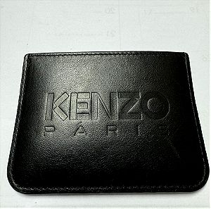 Kenzo  black leather card holder