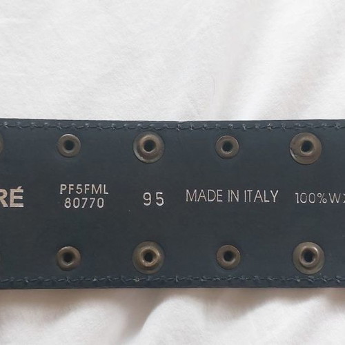 GF Ferre leather belt used, length 108 cm