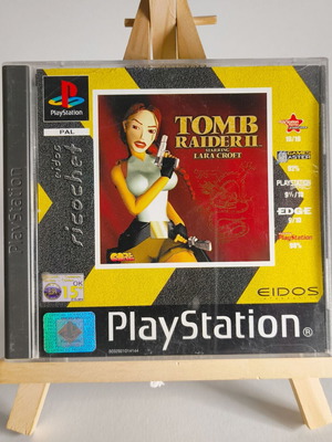 Tomb Raider II PlayStation 1 PS1 употребяван пълен и работещ