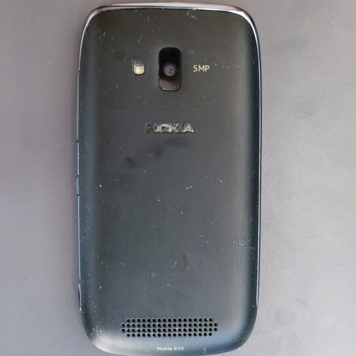 Nokia Lumia 610 black used, 8GB storage