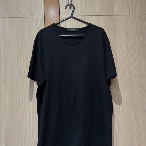 Staff men's black short-sleeve t-shirt, size S
