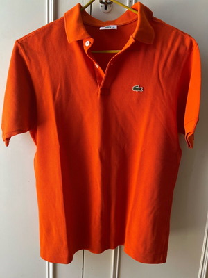 Lacoste παιδική polo μπλούζα σαν καινούργια, πορτοκαλί, Ν 16
