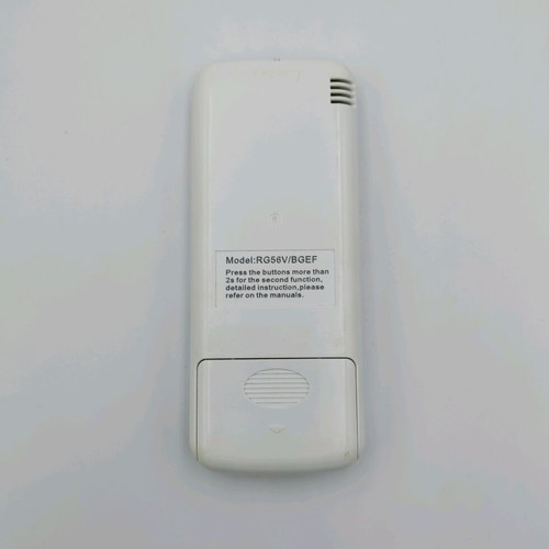 Carrier remote control for air conditioner used
