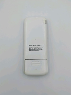 Carrier remote control for air conditioner used