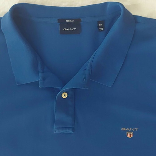 Gant Regular Polo Shirt, Blue, Size 5XL