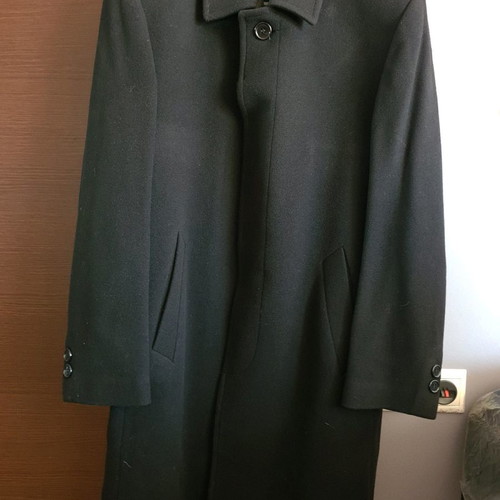 Men's black coat new size M