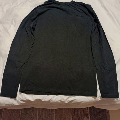 MGM Long-Sleeve Thin Shirt Size Medium New, Black