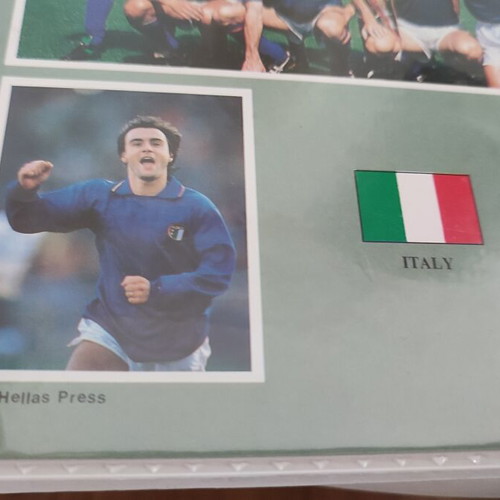 Italia '90 Hellas Press Collectible Binder like new