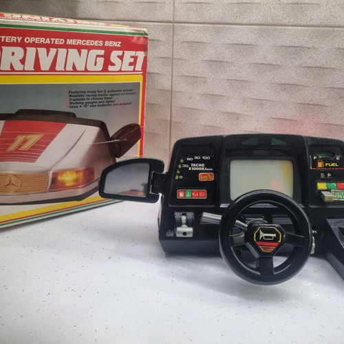 Vintage παιχνίδι Mercedes Benz Driving Set μεταχειρισμένο, δεν λειτουργεί