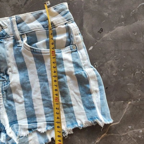 Anti Blue women's shorts like new, cotton denim, size XS